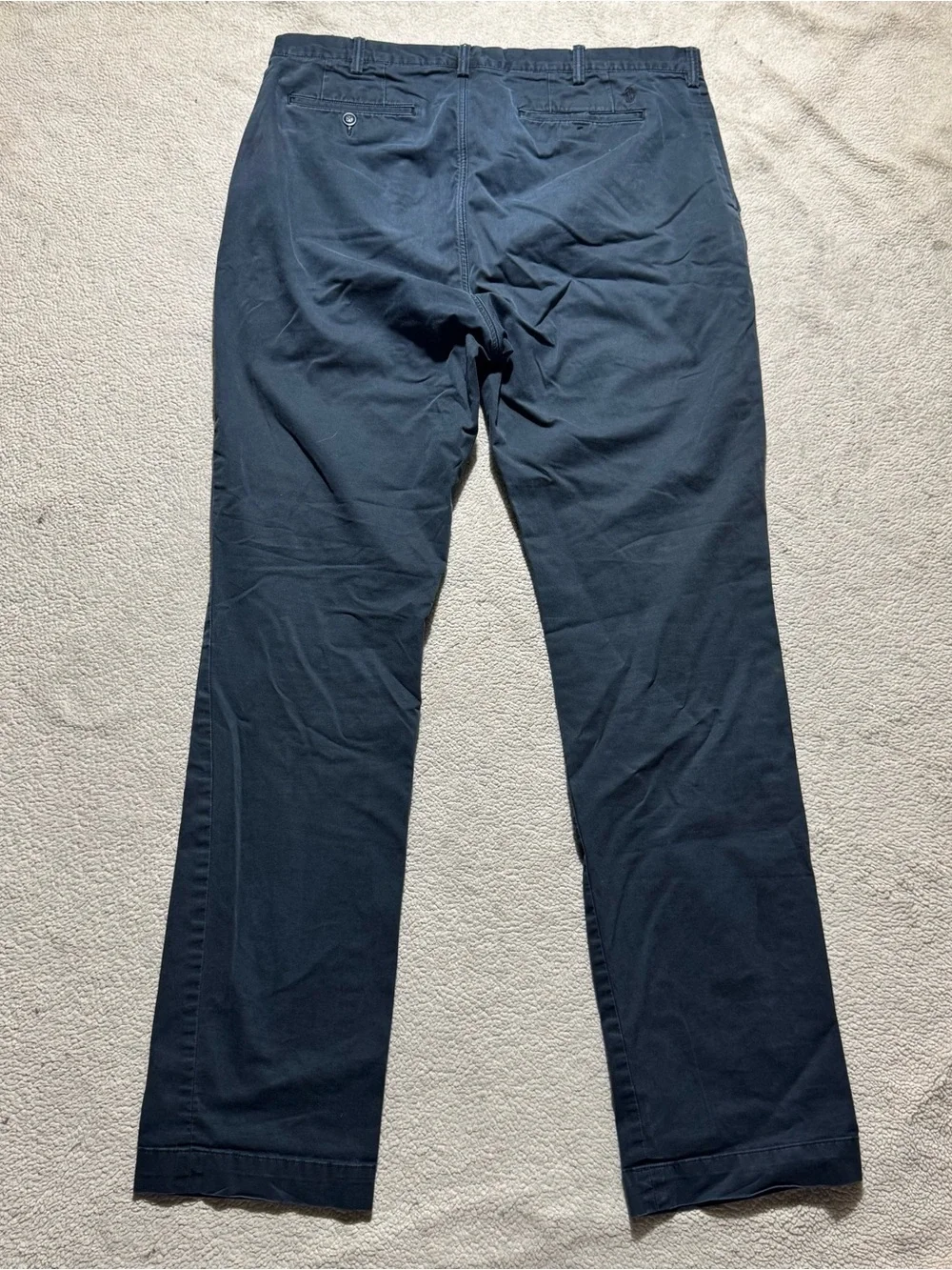 Polo Ralph Lauren Pants Mens 38L Stretch Classic Fit Chino Gray Mid Rise 38x35.5